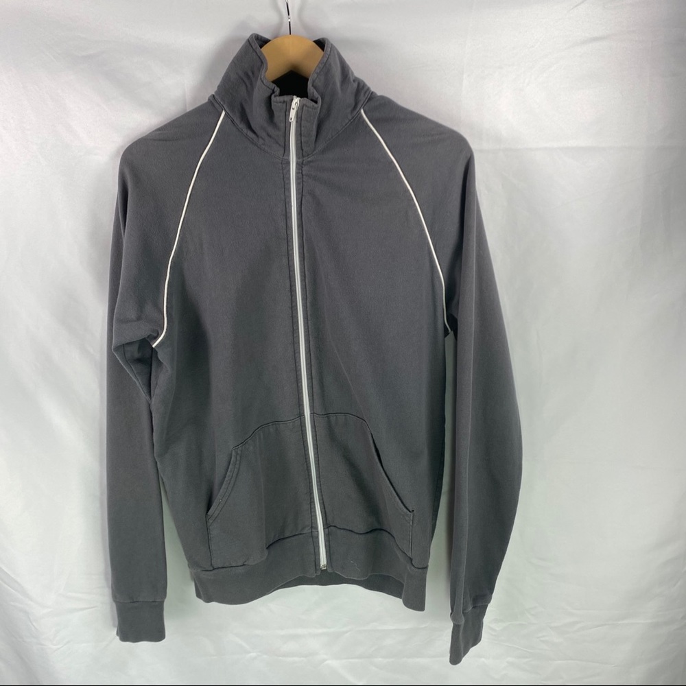 AMERICAN APPAREL Fat Rabbit Farm Zipper Sweatshirt - Picture 3 of 13